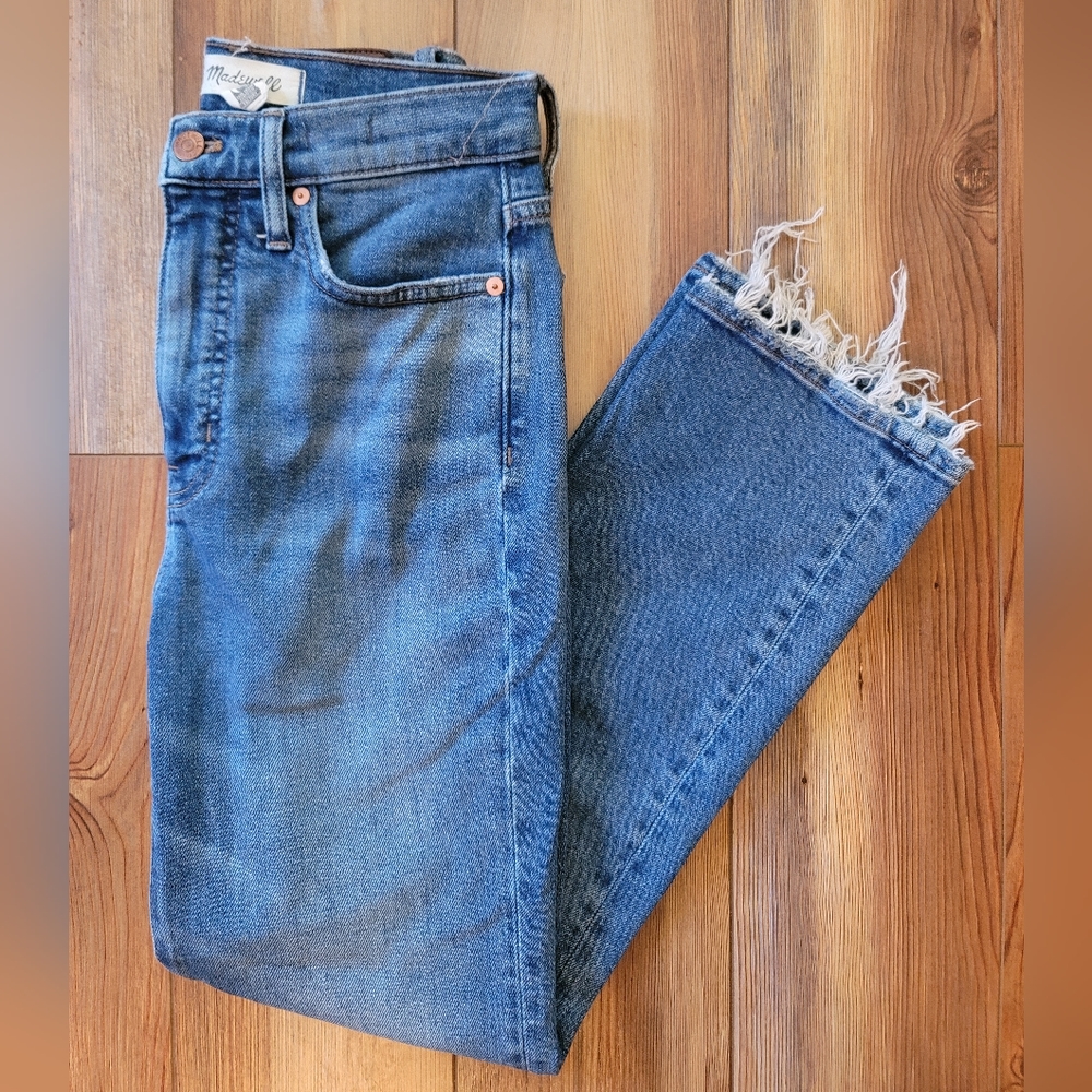 Madewell Slim Demi-Boot Jeans Size 25